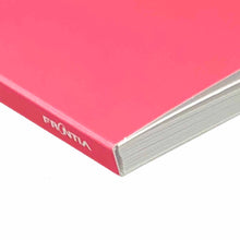 Load image into Gallery viewer, Accordian Fold Notebook A5 Black and Pink 7mm Ruled | cho-038