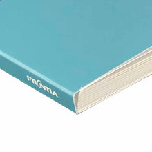 Load image into Gallery viewer, Accordian Fold Notebook A5 Black and Blue 7mm Ruled | cho-040