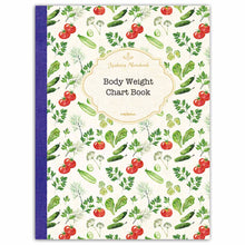 Load image into Gallery viewer, Accordian Fold Notebook A5 Health Records Body Weight Notebook (Flower) | cho-045
