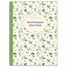 Load image into Gallery viewer, Accordian Fold Notebook A5 Blood Pressure Recording Blood Pressure Notes (Flower) | cho-047