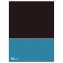 Load image into Gallery viewer, Accordian Fold Notebook A5 Black and Blue 7mm Ruled | cho-040
