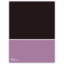 Load image into Gallery viewer, Accordian Fold Notebook A5 Black and Purple 5mm Grid | cho-041