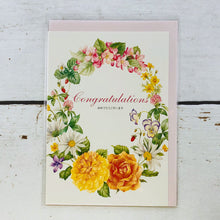 Load image into Gallery viewer, Greeting Card Celebration Flower Circle | cd-320