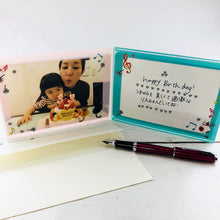 Load image into Gallery viewer, Greeting Card Greeting Card Christmas Card Photo Folder Sweet Cat Daisy | cd-387