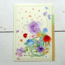 Load image into Gallery viewer, Clear Folder A5 Horn Flour & Music | cf-070