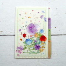 Load image into Gallery viewer, Clear Folder A6 Horn Flour & Music | cf-077