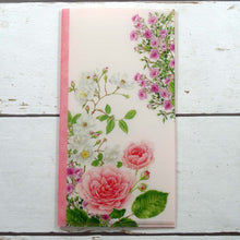 Load image into Gallery viewer, Clear Folder Slim Botanical Rose | cf-086