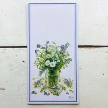 Load image into Gallery viewer, Envelope for a Gift of Money Fujico Hashimoto Blue Flowers Multipurpose | nsf-009