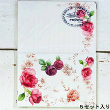 Load image into Gallery viewer, Seacret Postcard Letter Purple Rose | hmt-042