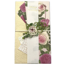 Load image into Gallery viewer, Shugi-bukuro Japanese Traditional Money Envelope Pink Rose sg-148 | sg-148