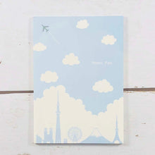 Load image into Gallery viewer, Memo Pad Clouds and Tokyo Silhouette | wp-035