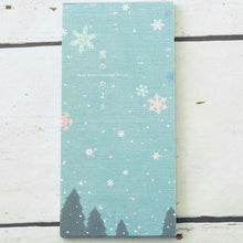 Load image into Gallery viewer, Memo Pad Snow News Stroke | mp-402