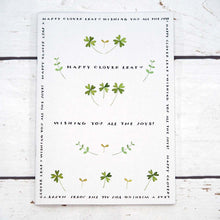 Load image into Gallery viewer, Notebook A5 Clover | cho-005