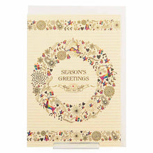 Load image into Gallery viewer, Greeting Card Christmas Card Classic Christmas Wreath | xcd-244