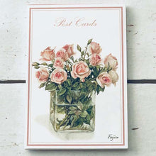 Load image into Gallery viewer, Postcard Pad Fujico Hashimoto Series Rose| hgs-019