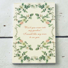 Load image into Gallery viewer, Postcard Pad Wild Rose | hgs-155