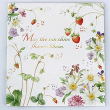 Load image into Gallery viewer, Stationery Paper Pad Bloom Strawberry Margaret | pd-391