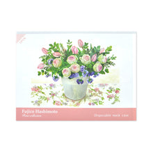 Load image into Gallery viewer, Disposable paper mask case Fujico Hashimoto Rose | cf-116