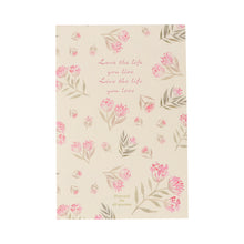 Load image into Gallery viewer, Postcard Pad Pink floret | hgs-412