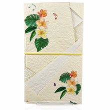 Load image into Gallery viewer, Shugi-bukuro Japanese Traditional Money Envelope Kotobuki Plumeria | sg-249