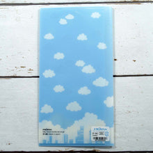 Load image into Gallery viewer, Clear Folder Slim Clouds and Silhouette | cf-062