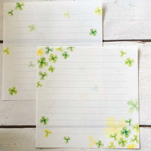 Load image into Gallery viewer, Stationery Paper Pad White Clover | pd-515