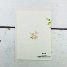 Load image into Gallery viewer, Mini Greeting Card Thank You Pink Rose | Mc-056
