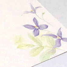 Load image into Gallery viewer, Seasons Postcard Mourning Field of Purple | mpc-038