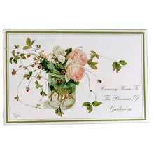 Load image into Gallery viewer, Stationery Paper Pad Fujico Hashimoto Series Rose and Potentilla Hebiichigo | pd-146