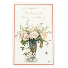 Load image into Gallery viewer, Stationery Paper Pad Fujico Hashimoto Series Pink Roses | pd-147