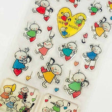 Load image into Gallery viewer, Sticker Quu Heart Note Clear Matte | sl-141