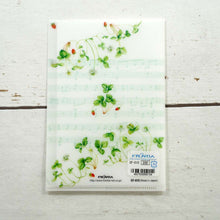 Load image into Gallery viewer, Clear Folder A6 Music Strawberries | cf-015