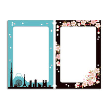 Load image into Gallery viewer, Greeting Card Christmas Card Photo Folder Mt.Fuji and Cherry | jxcd-101