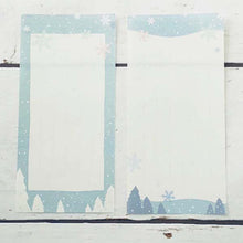 Load image into Gallery viewer, Memo Pad Snow News Stroke | mp-402