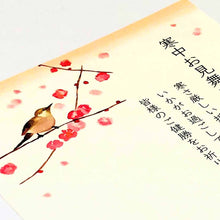 Load image into Gallery viewer, Seasons Postcard Mid-winter Greeting Tweet Birds | kpc-004