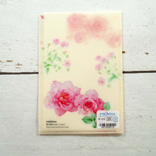 Load image into Gallery viewer, Clear Folder A6 Pink Rose | cf-019