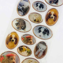 Load image into Gallery viewer, Sticker Oval Sticker Pup | sl-152