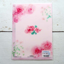Load image into Gallery viewer, Clear Folder A5 Pink Rose | cf-049