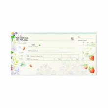 Load image into Gallery viewer, Receipt Book Strawberry | rs-001