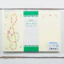 Load image into Gallery viewer, Note Cards and Envelopes Set Treble Clef | mls-036