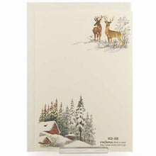 Load image into Gallery viewer, Greeting Card Christmas Card Classic Mountain Hut | xcd-258