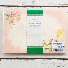 Load image into Gallery viewer, Note Cards and Envelopes Set Pink Yellow Rose | mls-004
