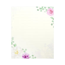 Load image into Gallery viewer, Stationery Paper Pad Rose & Green | pd-556