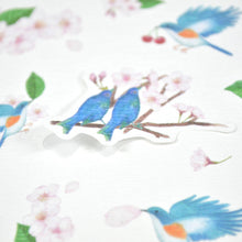 Load image into Gallery viewer, Sticker Happy Blue Bird | sl-195