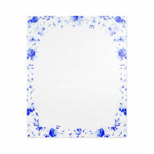 Load image into Gallery viewer, Stationery Paper and Envelopes Set Blue Rose | lst-238