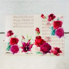 Load image into Gallery viewer, Greeting Card File Card Purple Rose | cd-350