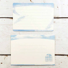 Load image into Gallery viewer, Note Cards and Envelopes Set Sky Bluesky | mls-083