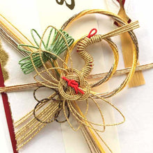 Load image into Gallery viewer, Shugi-bukuro Japanese Traditional Money Envelope Kotobuki Handmade (Gold Crane) | sg-090