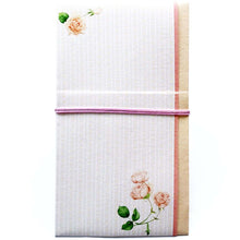 Load image into Gallery viewer, Shugi-bukuro Japanese Traditional Money Envelope Stripe Rose and Butterfly | sg-195