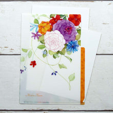Load image into Gallery viewer, Clear Folder A5 Rose Bouquet | cf-060